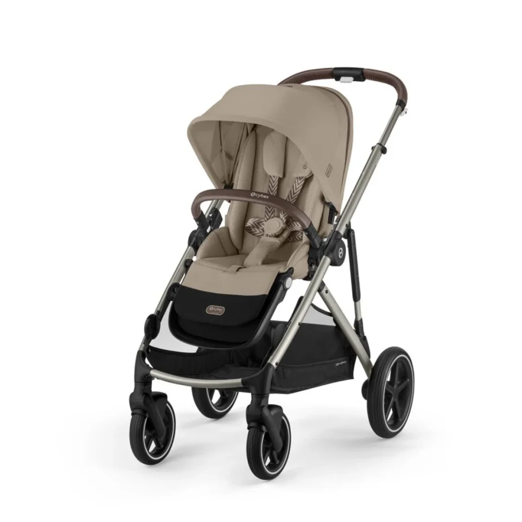 Детская коляска Cybex Gazelle S TPE BP Almond Beige