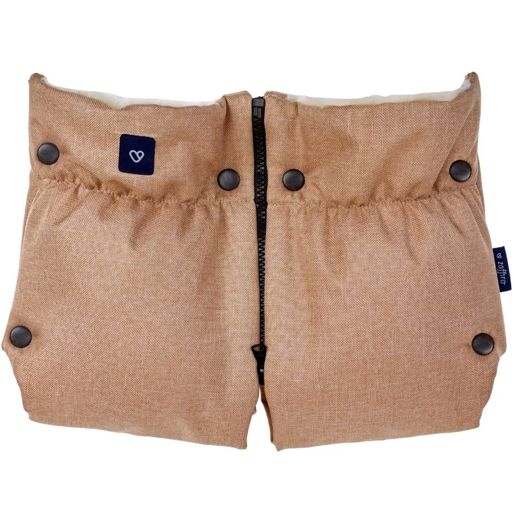 ZAFFIRO MANUSI MERINO WOOL - Melange Beige
