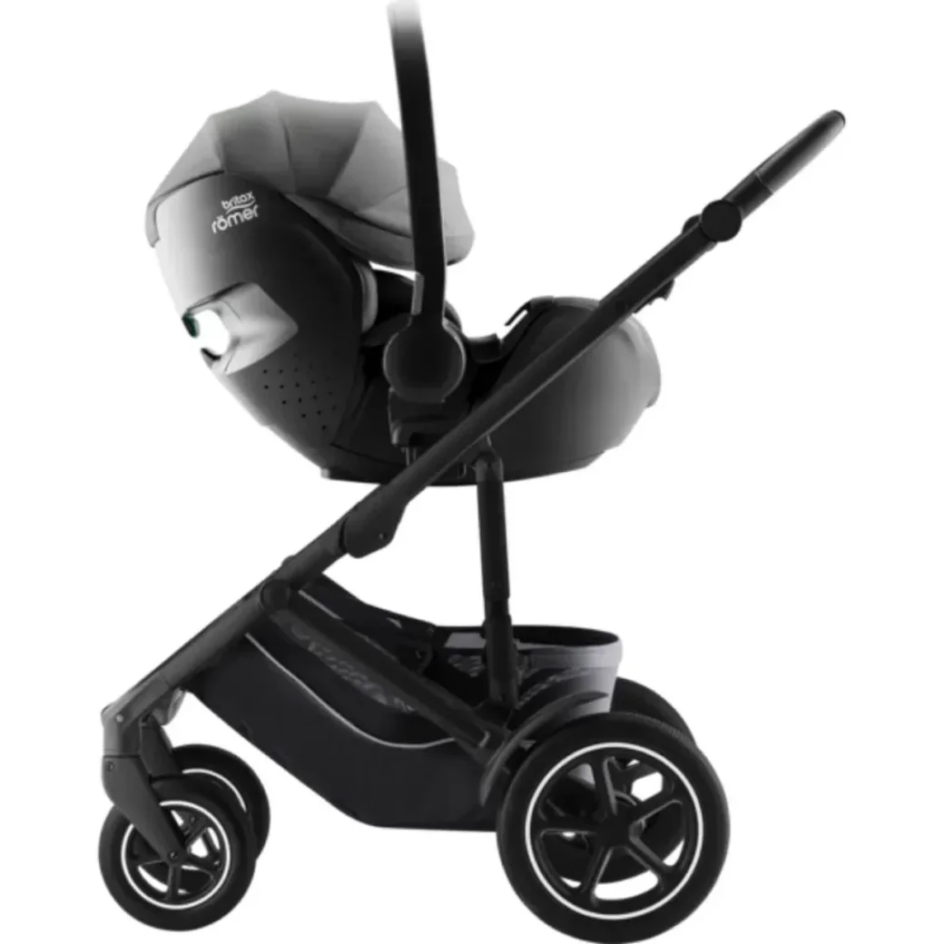 Scoică auto Britax Römer BABY-SAFE PRO Mineral Grey, 40–85 cm, reclinabilă