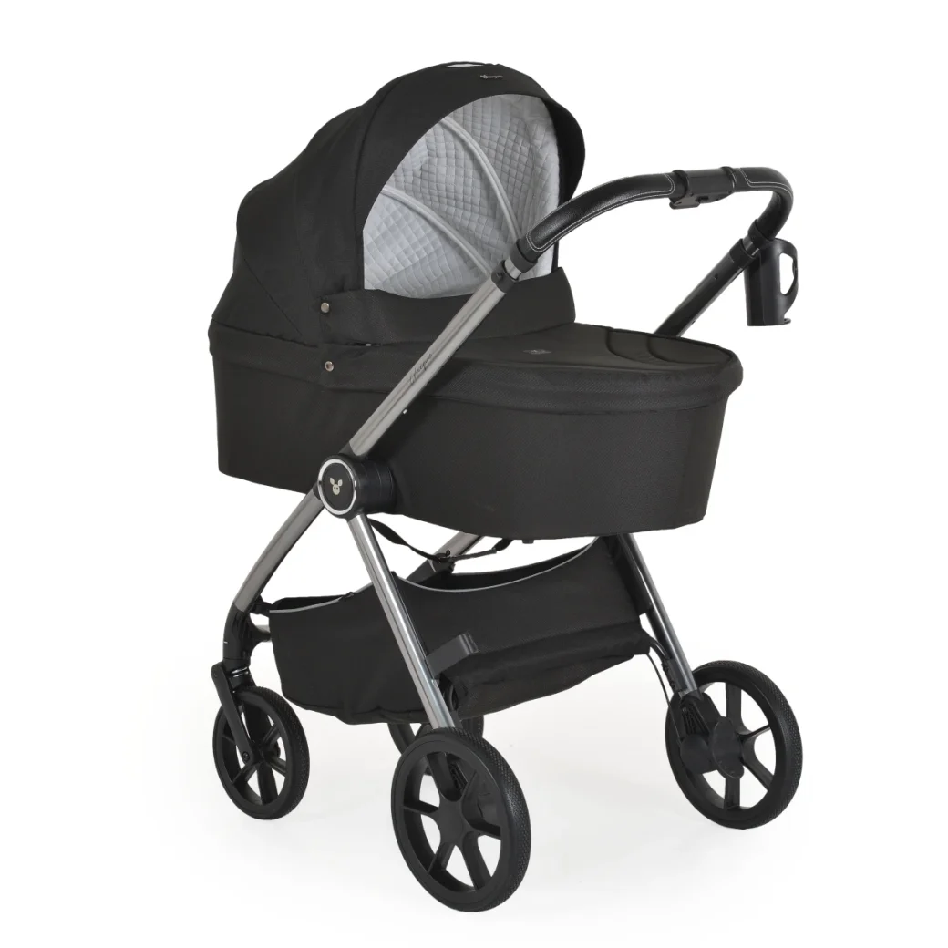 Moni Коляска 3 в 1 Unique - Carbon Black