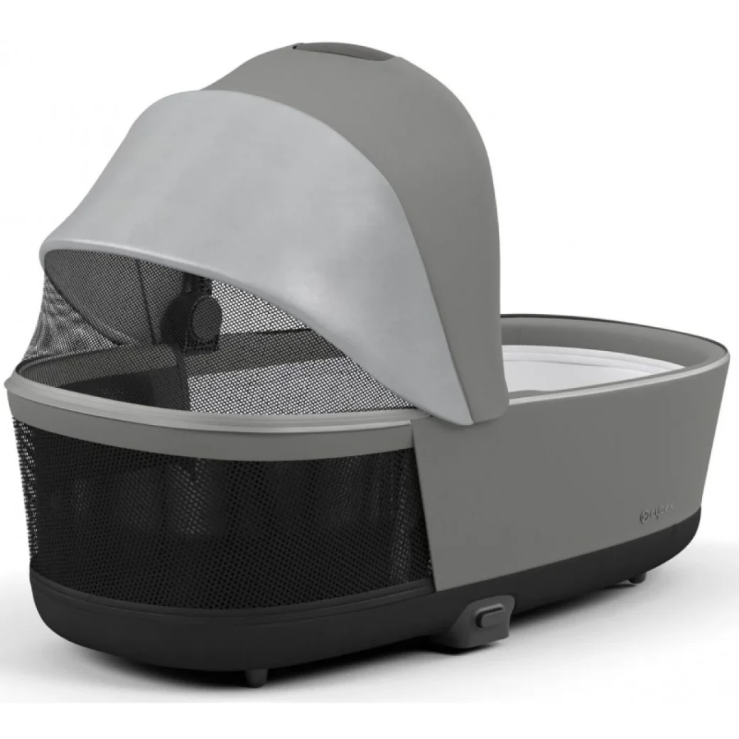 Cărucior 2 în 1 Cybex Priam Mirage Grey, șasiu Matt Black - Preț, Recenzii și Cumpărare Online