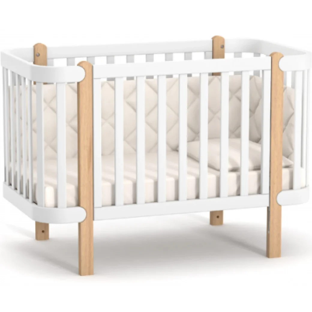 Veres Set mobilier copii Monaco Large (pătuț + comodă + dulap)