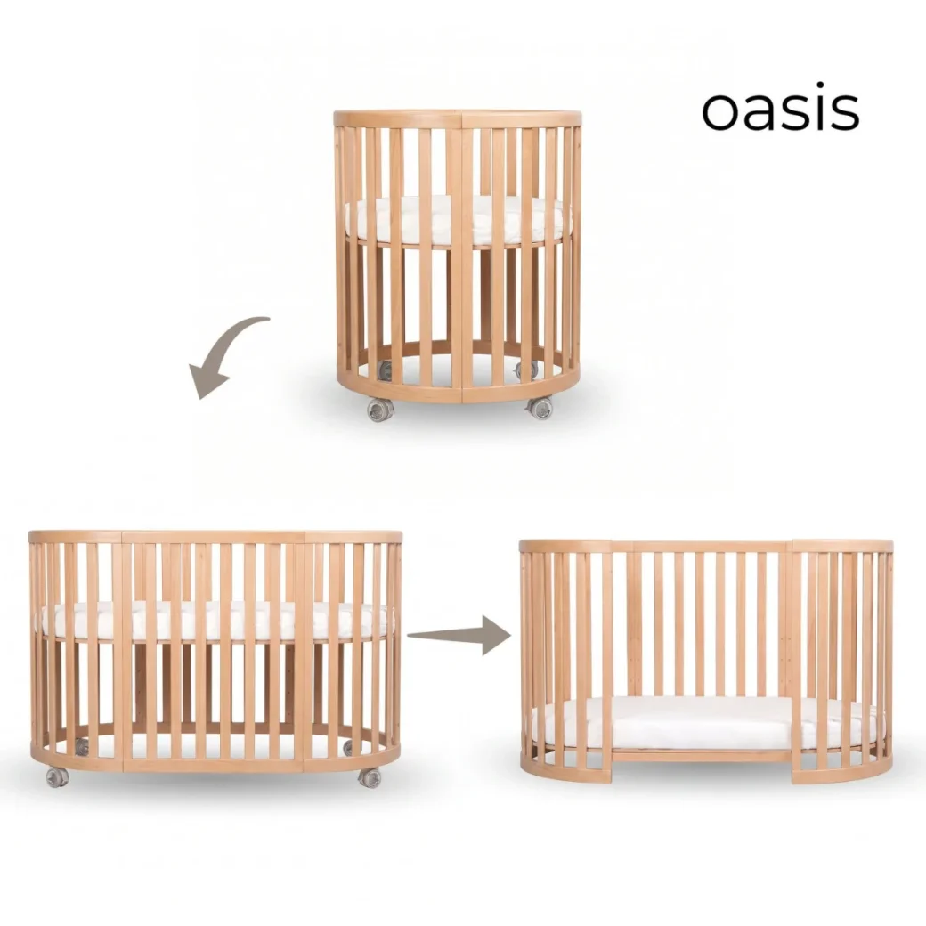 ESPIRO – деревянная кроватка БУК OASIS - натуральное дерево – Цена, Отзывы и Покупка Онлайн