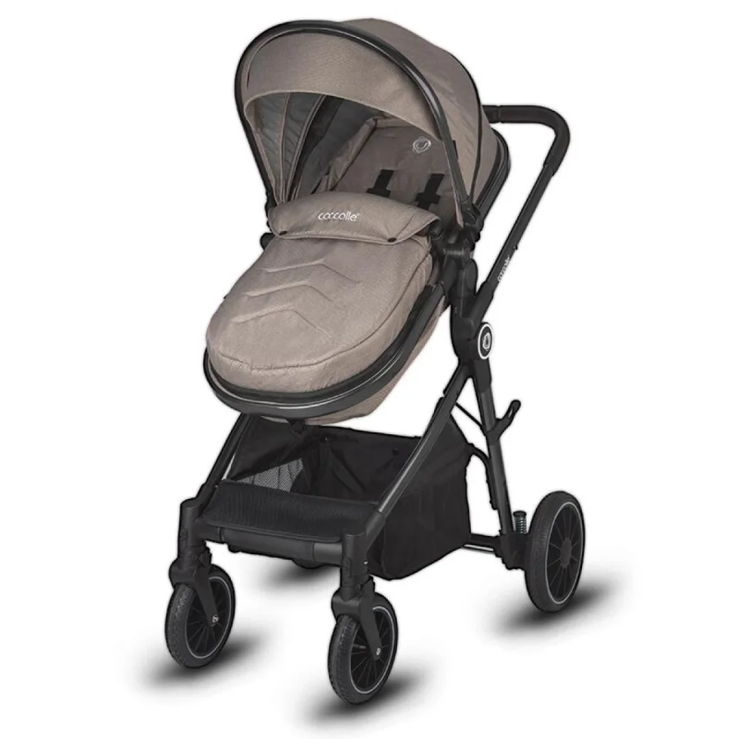 Carucior 3in1 cu landou transformabil Coccolle Ago- Dessert taupe
