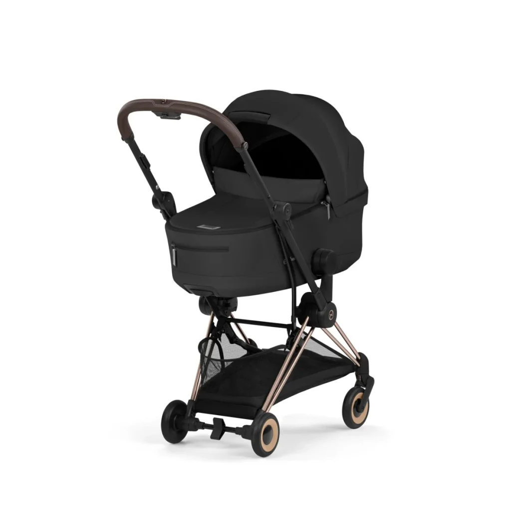 Ультракомпактная коляска Cybex Coya Platinum 2026 Rose Gold Sepia Black