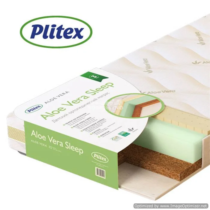 Saltea ortopedică pentru bebeluș Aloe Vera Sleep 120x60cm