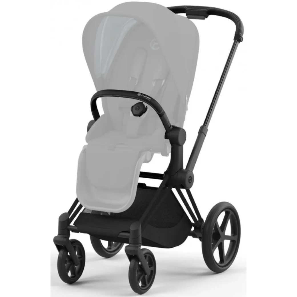 Cărucior 2 în 1 Cybex Priam Mirage Grey, șasiu Matt Black - Preț, Recenzii și Cumpărare Online