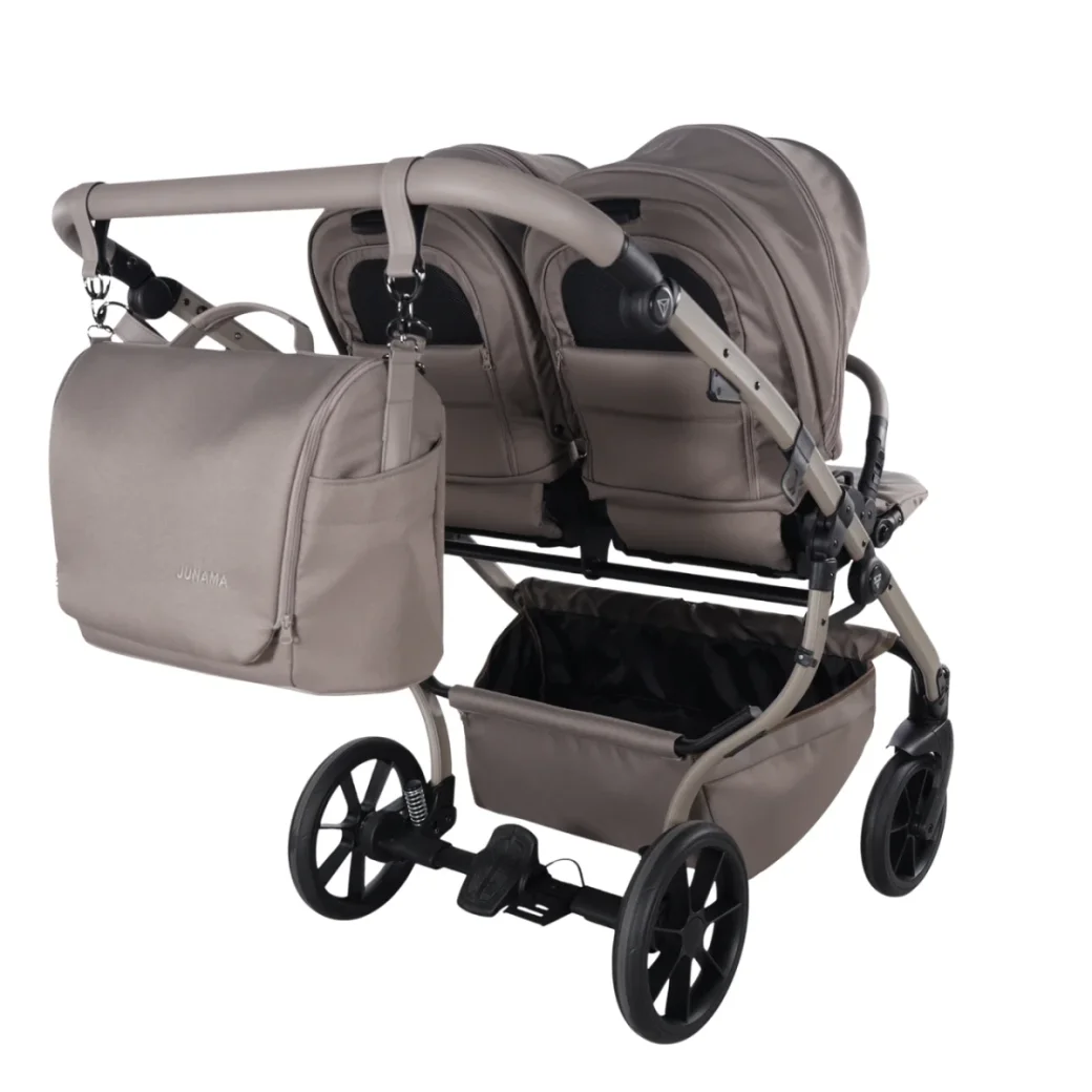 Коляска для двойни 2 в 1 Junama Cappuccino V4