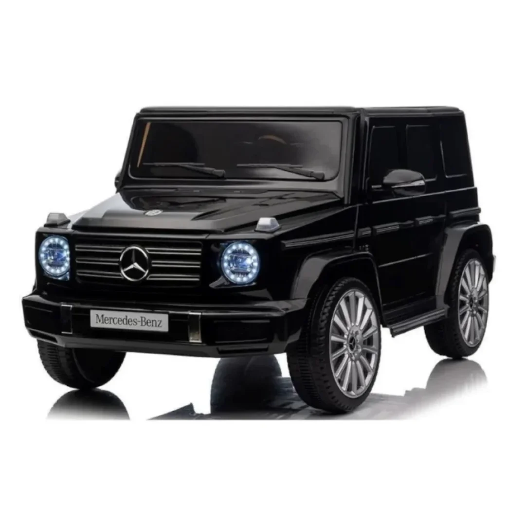 Детский электромобиль Mercedes-Benz G500 4x4 с пультом, EVA колёса, кожаное сиденье, 12V