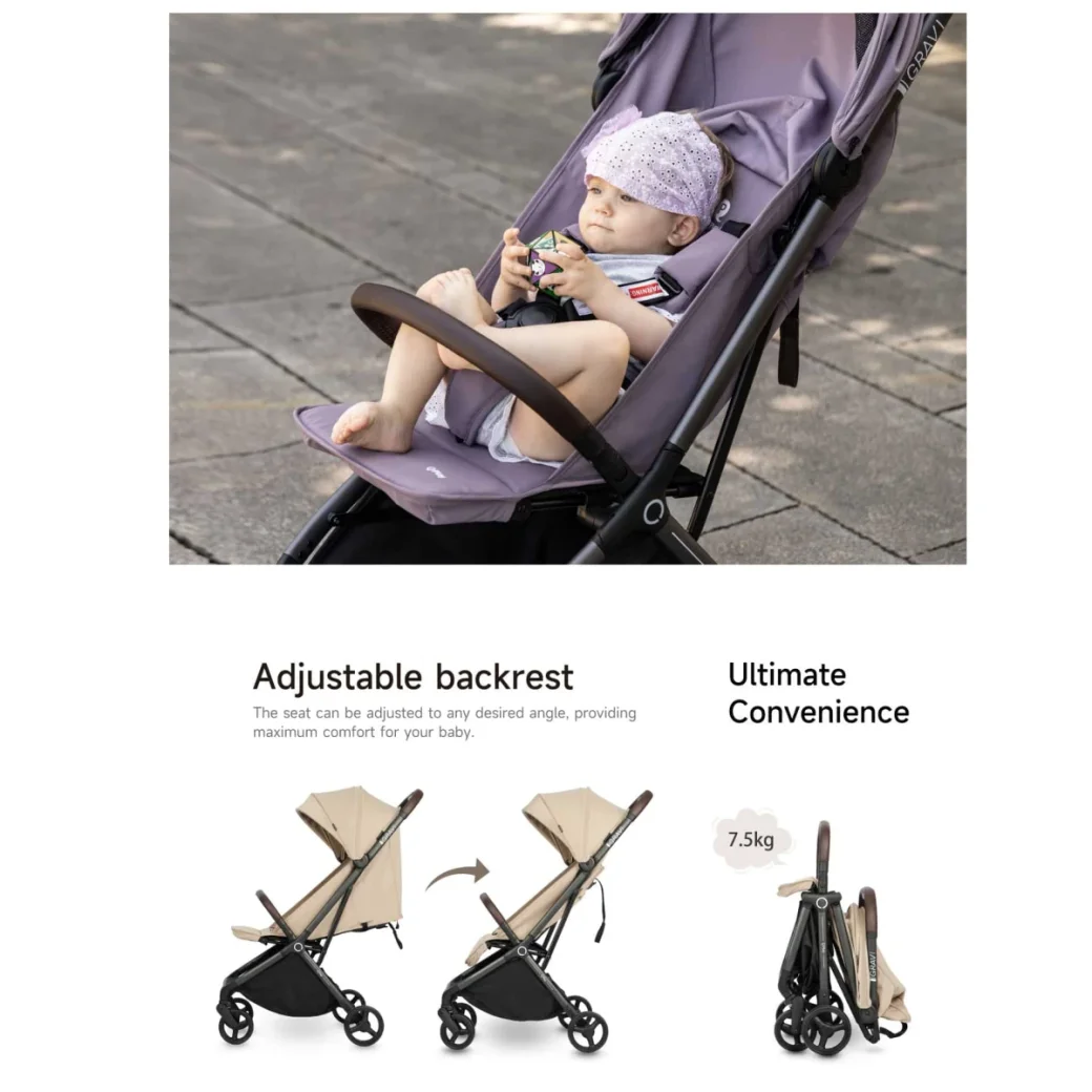 Carucior Qplay Grav Black