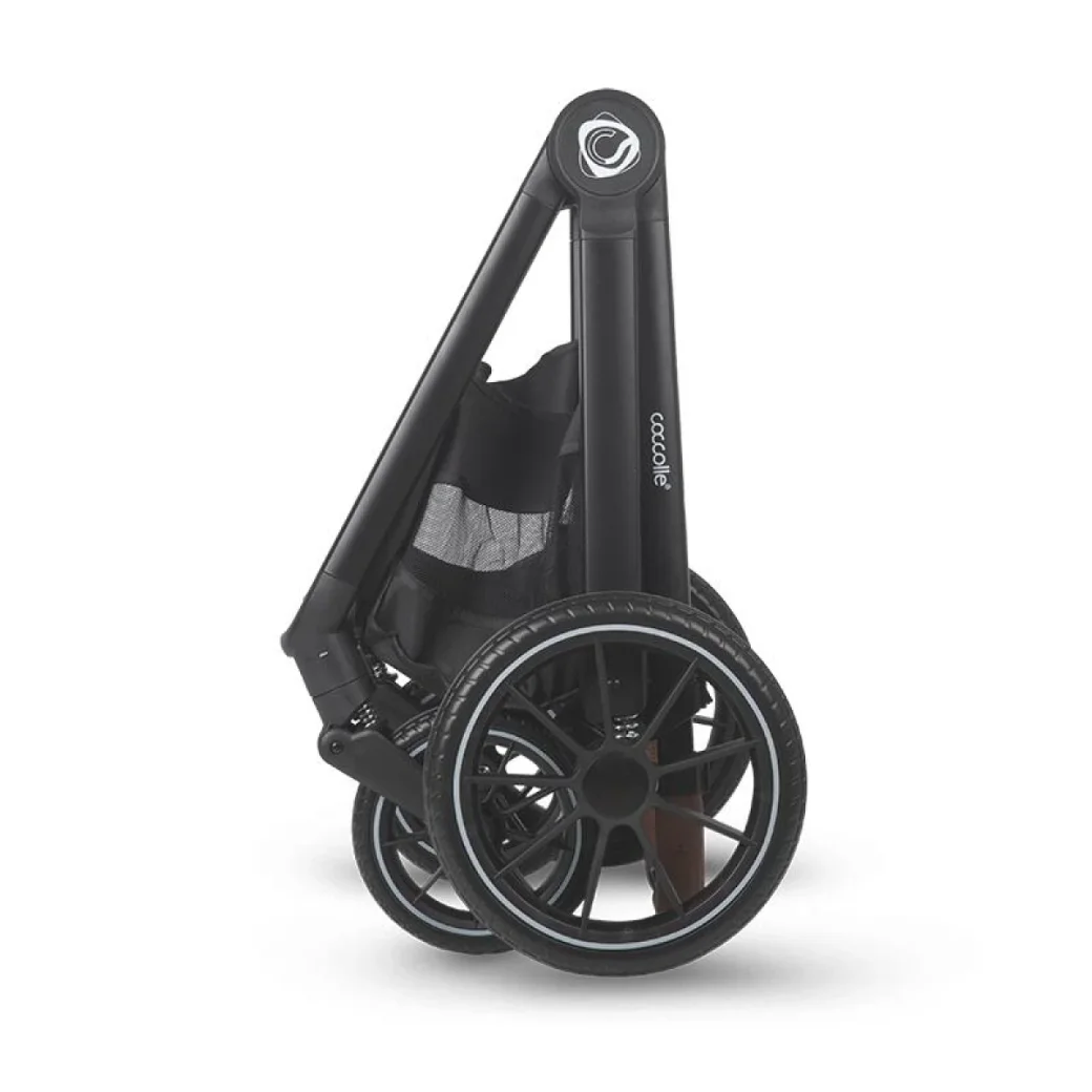 Carucior modular 3in1 Coccolle Aspen Jet Black cu Scoica auto iSize Coccolle Rilax Greystone