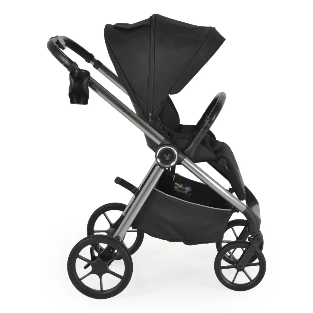 Moni Коляска 3 в 1 Unique - Carbon Black