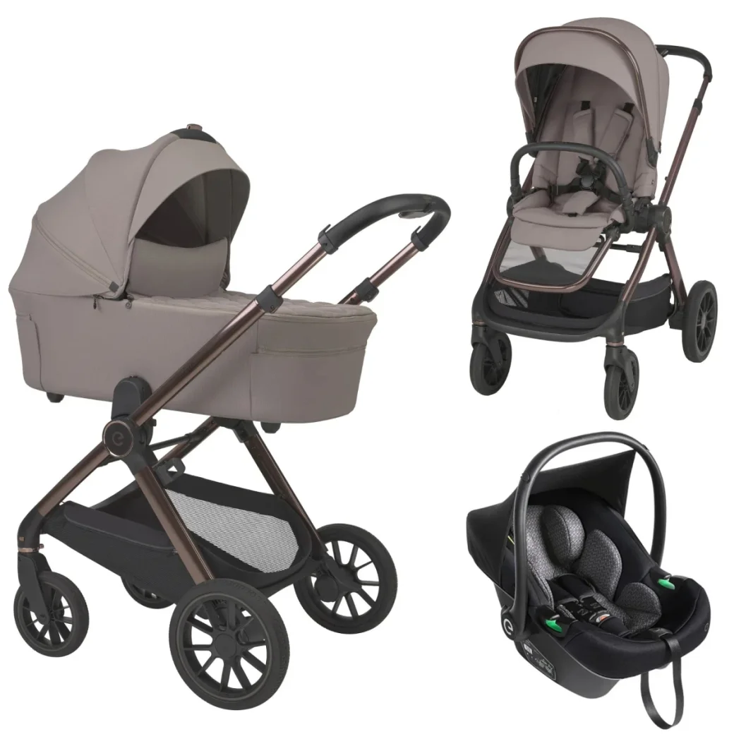 Коляска 3 в 1 Espiro Code New - Unusually Taupe