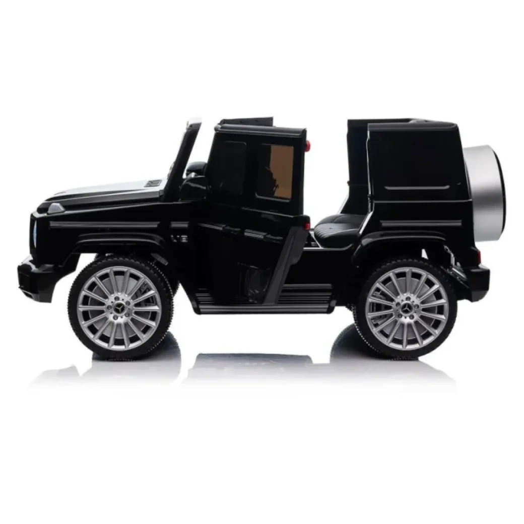Детский электромобиль Mercedes-Benz G500 4x4 с пультом, EVA колёса, кожаное сиденье, 12V