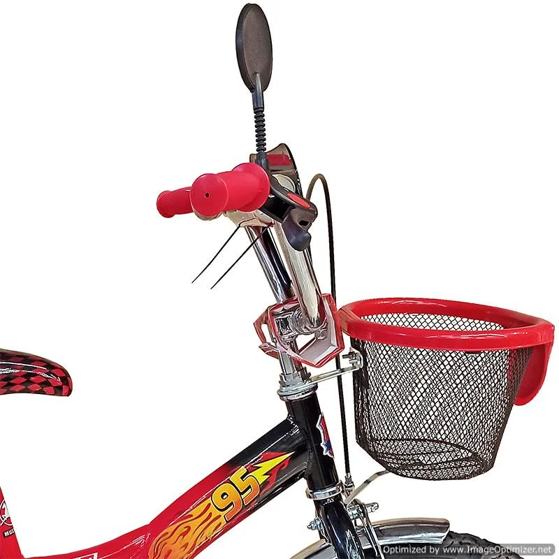 Bicicletă pentru copii Cars Mcqueen Black - 20″ Inch