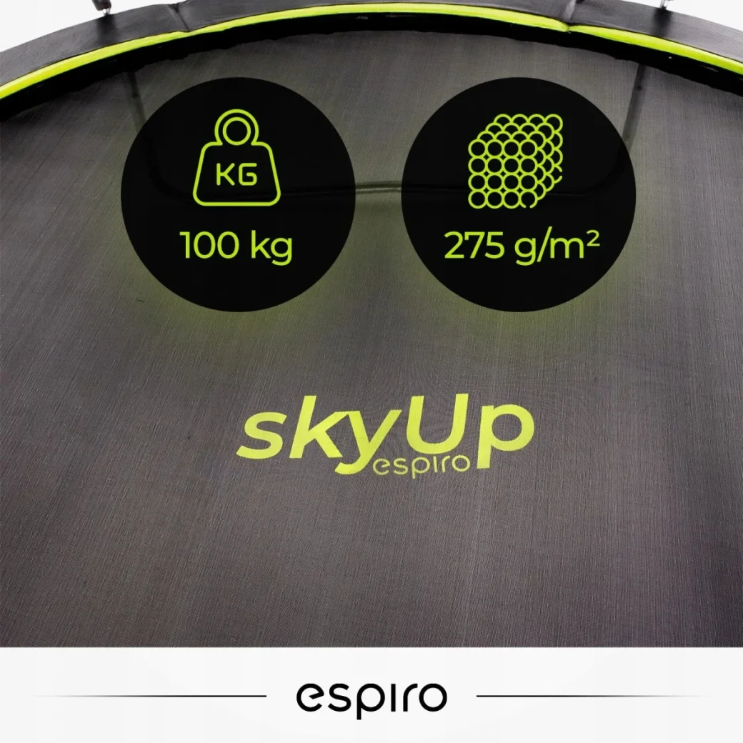 Espiro Sky Up — Безопасный батут для детей и всей семьи, 305 см