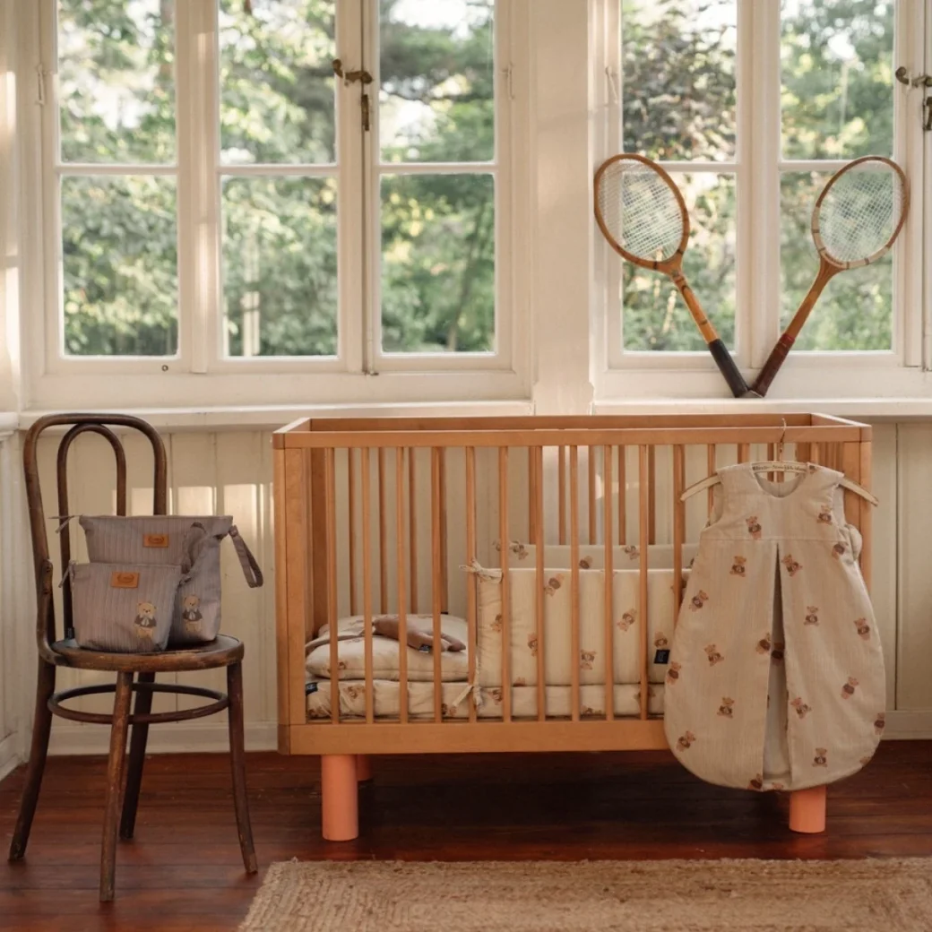 Хлопковый бортик для кроватки BABY BEAR