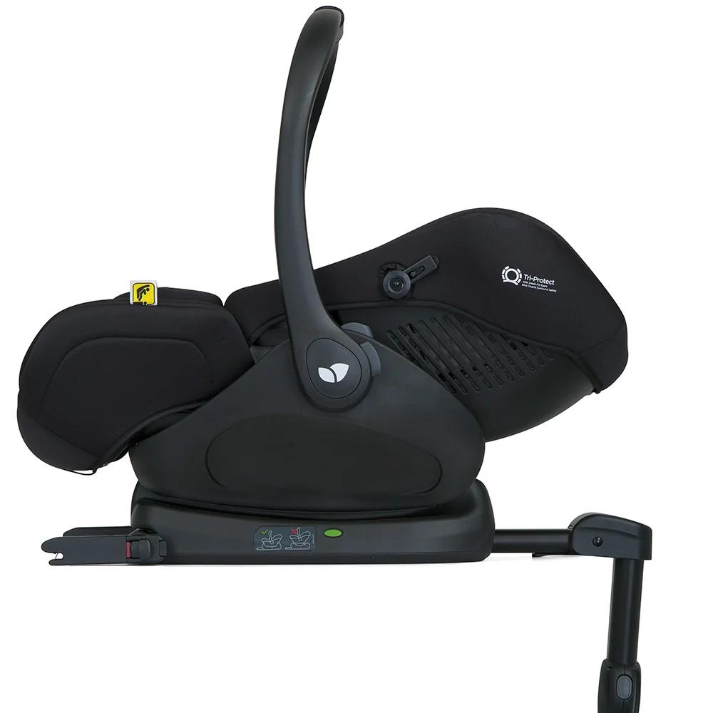 Scoica auto inclinabila i-Size Joie i-Level Coal, nastere - 85 cm