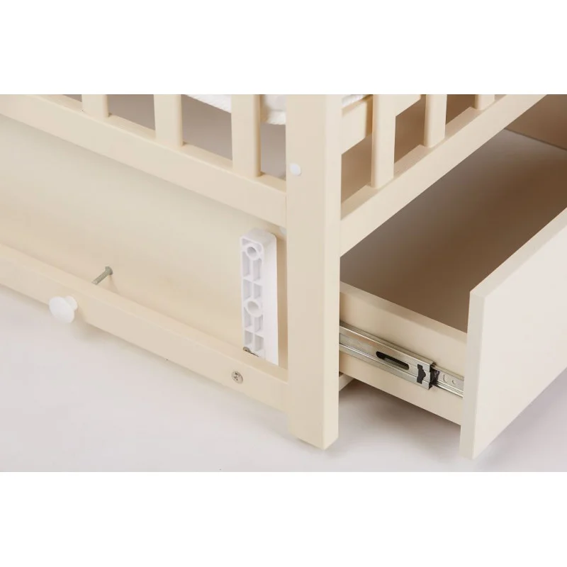 Pătuţ Eucalyptus Charlene Premium (DS-202) Vanilie