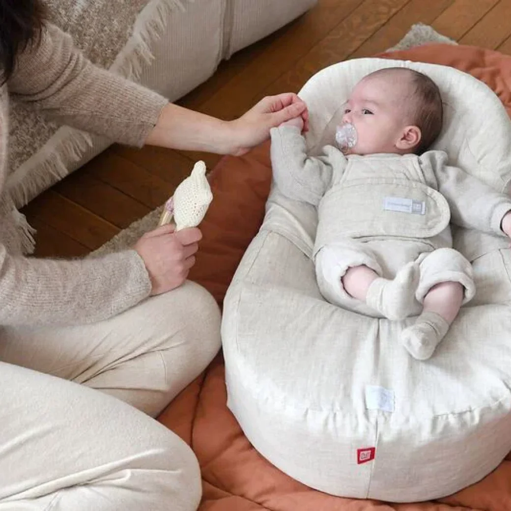 Эргономичное Кокон Red Castle Cocoonababy натуральный лён