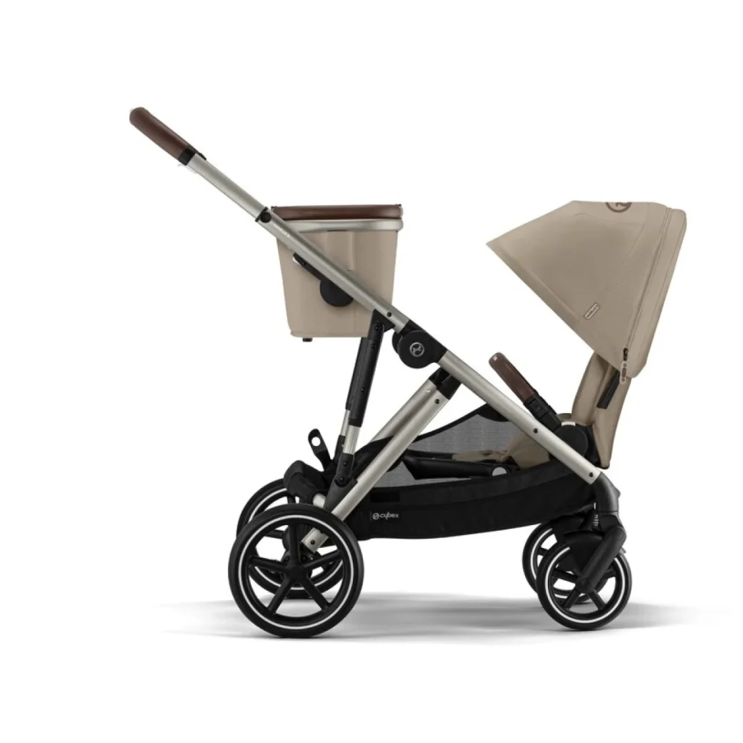 Детская коляска Cybex Gazelle S TPE BP Almond Beige