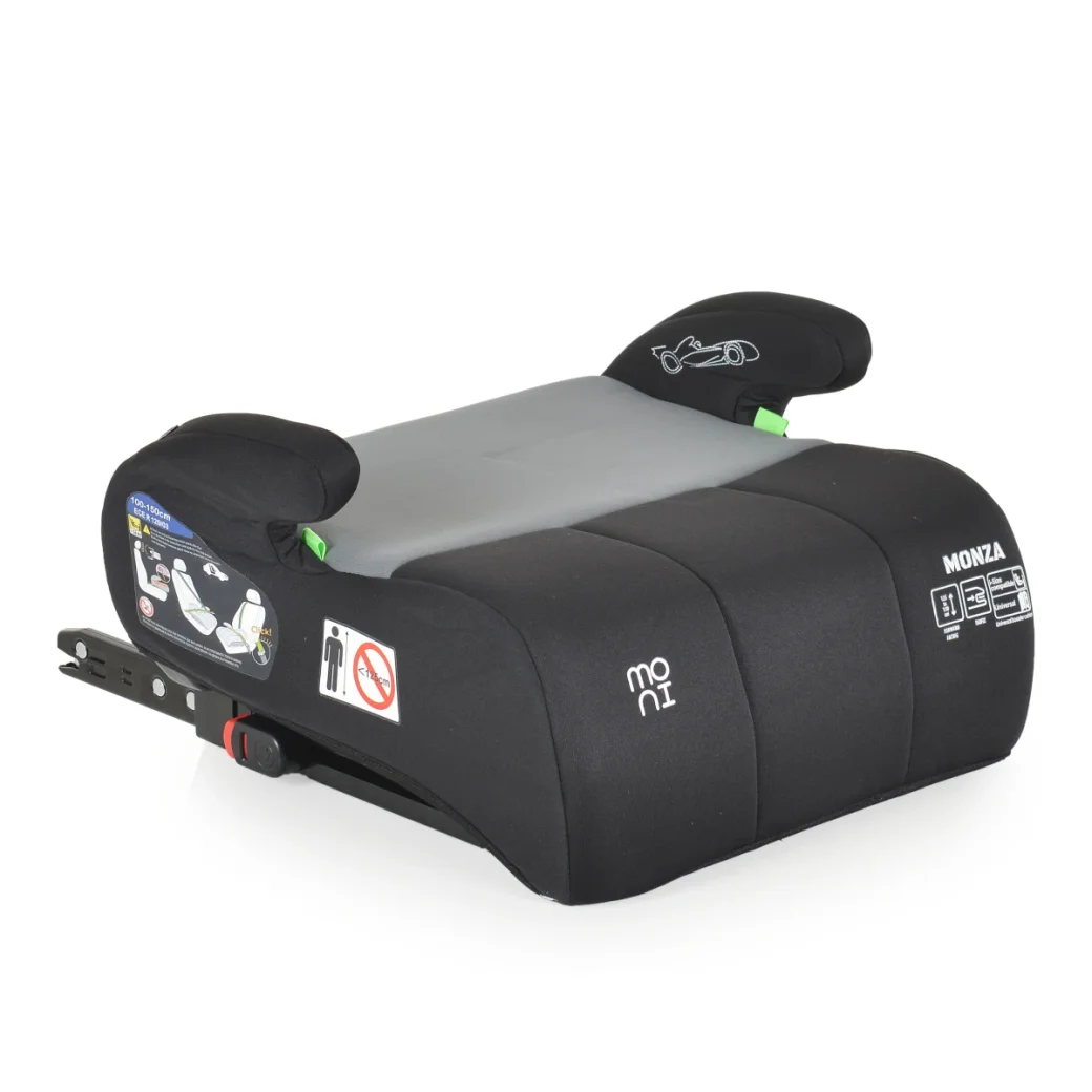 MONI Booster 125-150cm Monza ISO FIX Gri