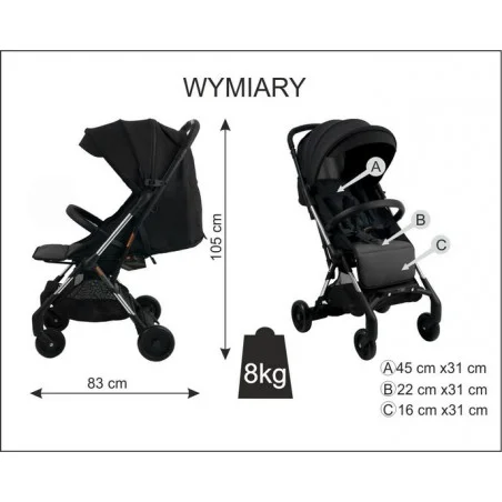 CARUCIOR IBEBE MINI MI1 CU FRANA ELECTRICA