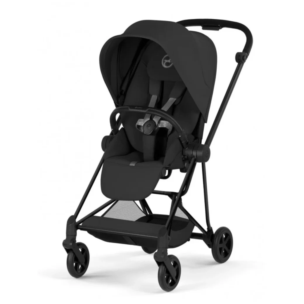 Коляска 2 в 1 Cybex Mios, коллекция Platinum 2026, Sepia Black, рама Matt Black