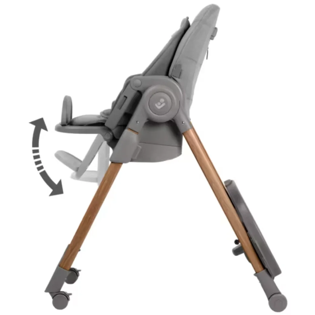 Scaun de masa Maxi Cosi Minla Plus 0-14 ani, Elegance GRAPHITE
