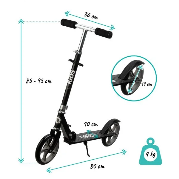 Trotineta QKIDS WEISS