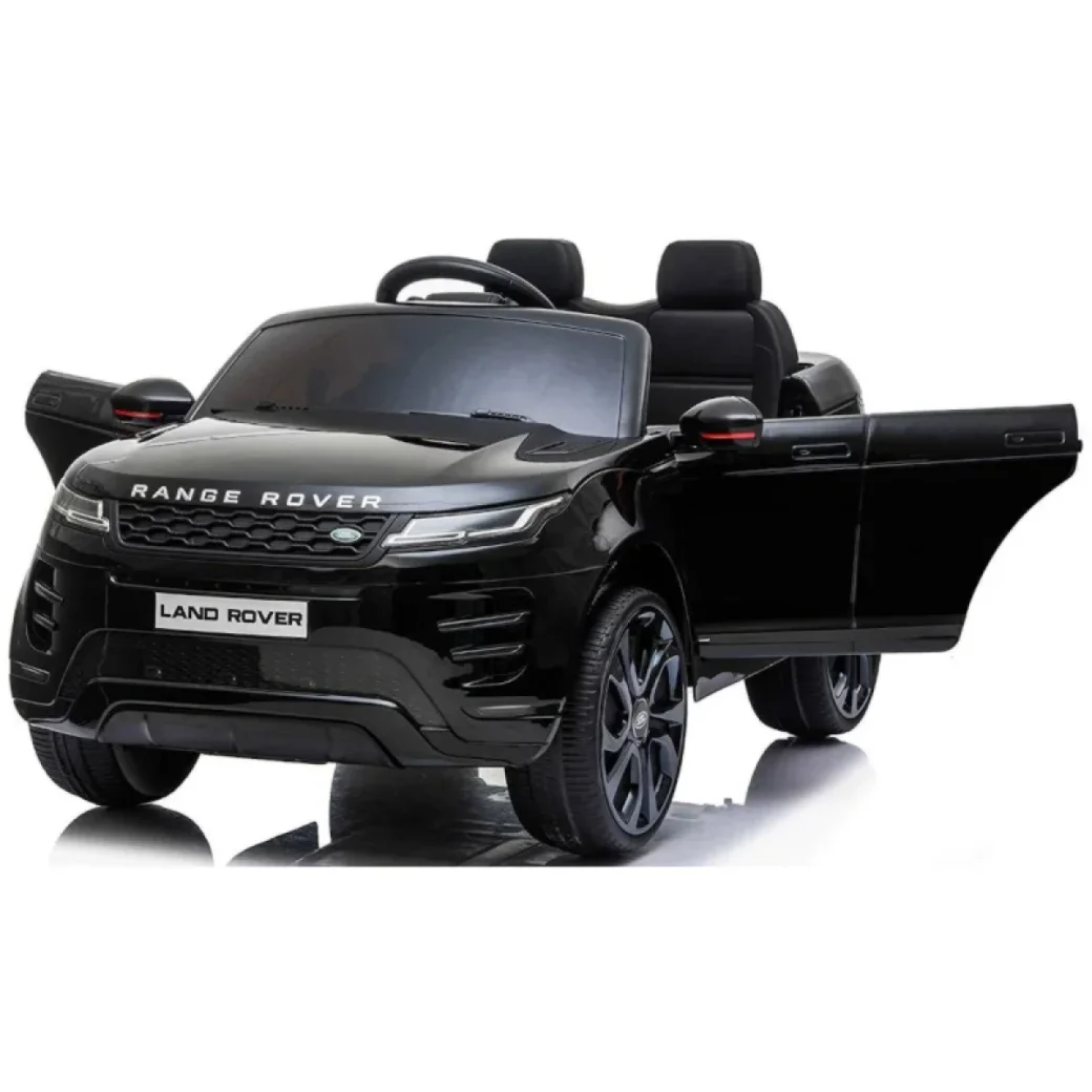 Mașină electrică pentru copii Range Rover Evoque cu telecomandă, roți EVA, scaun piele, 12V