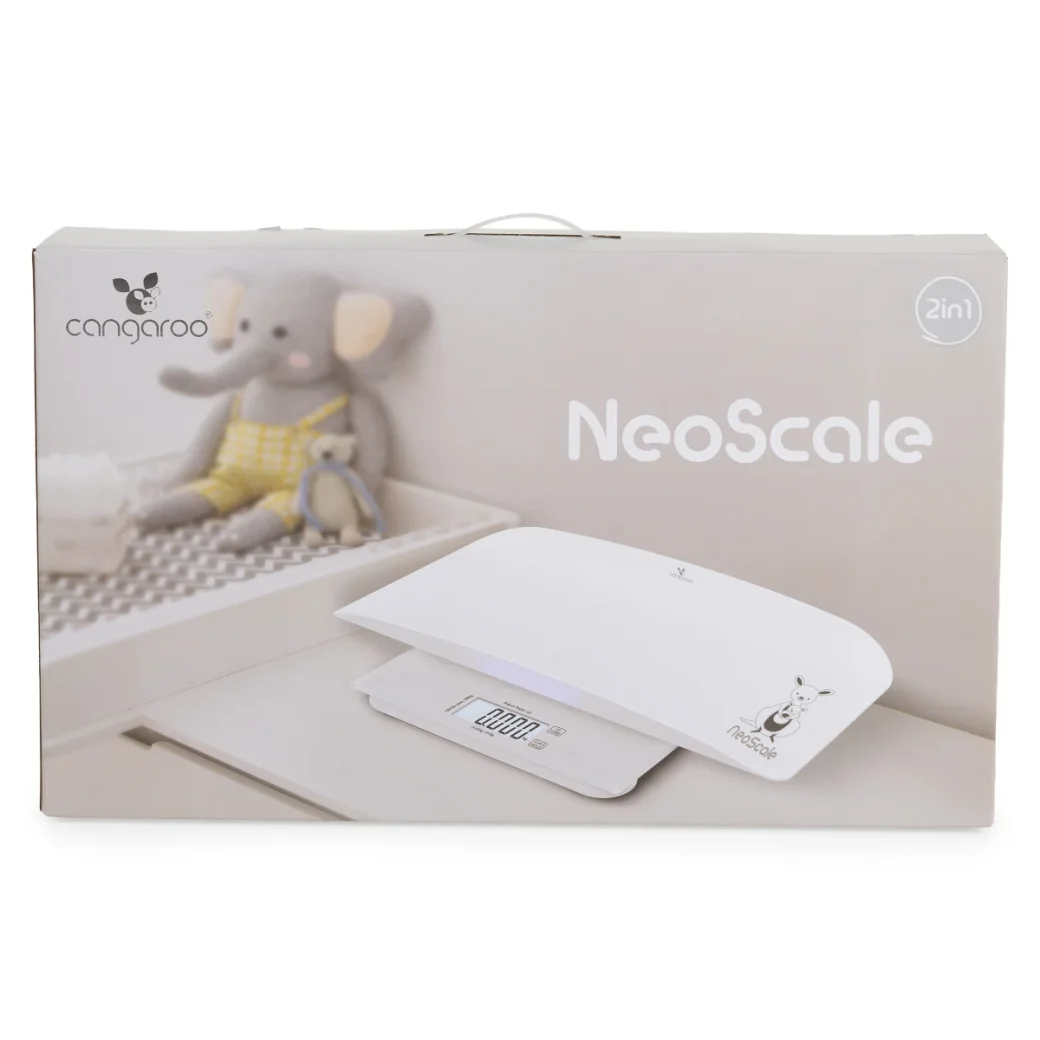 Электронные весы MONI NeoScale 2 в 1 Белые