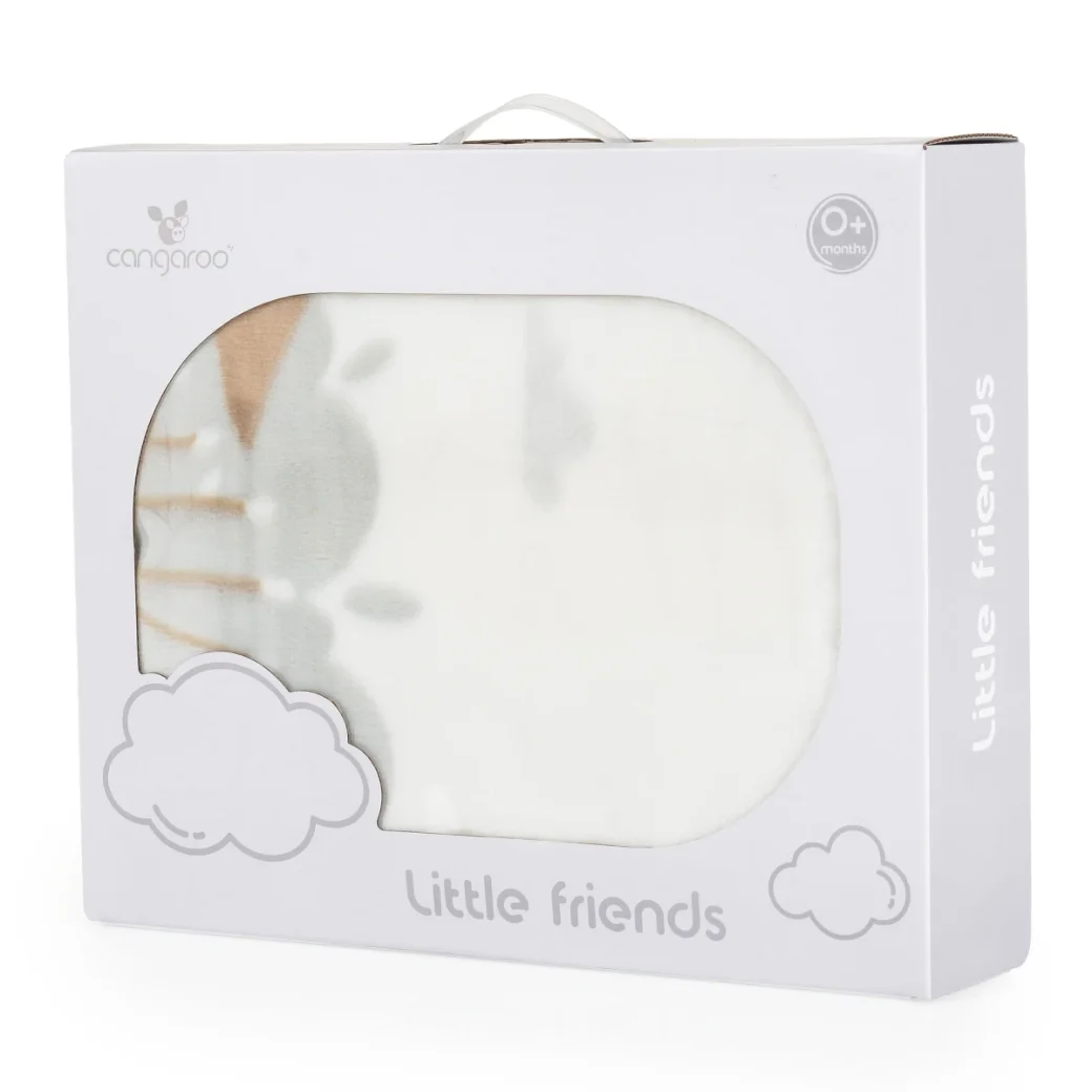 Moni Plapuma 80x110cm Little Friends - Grey