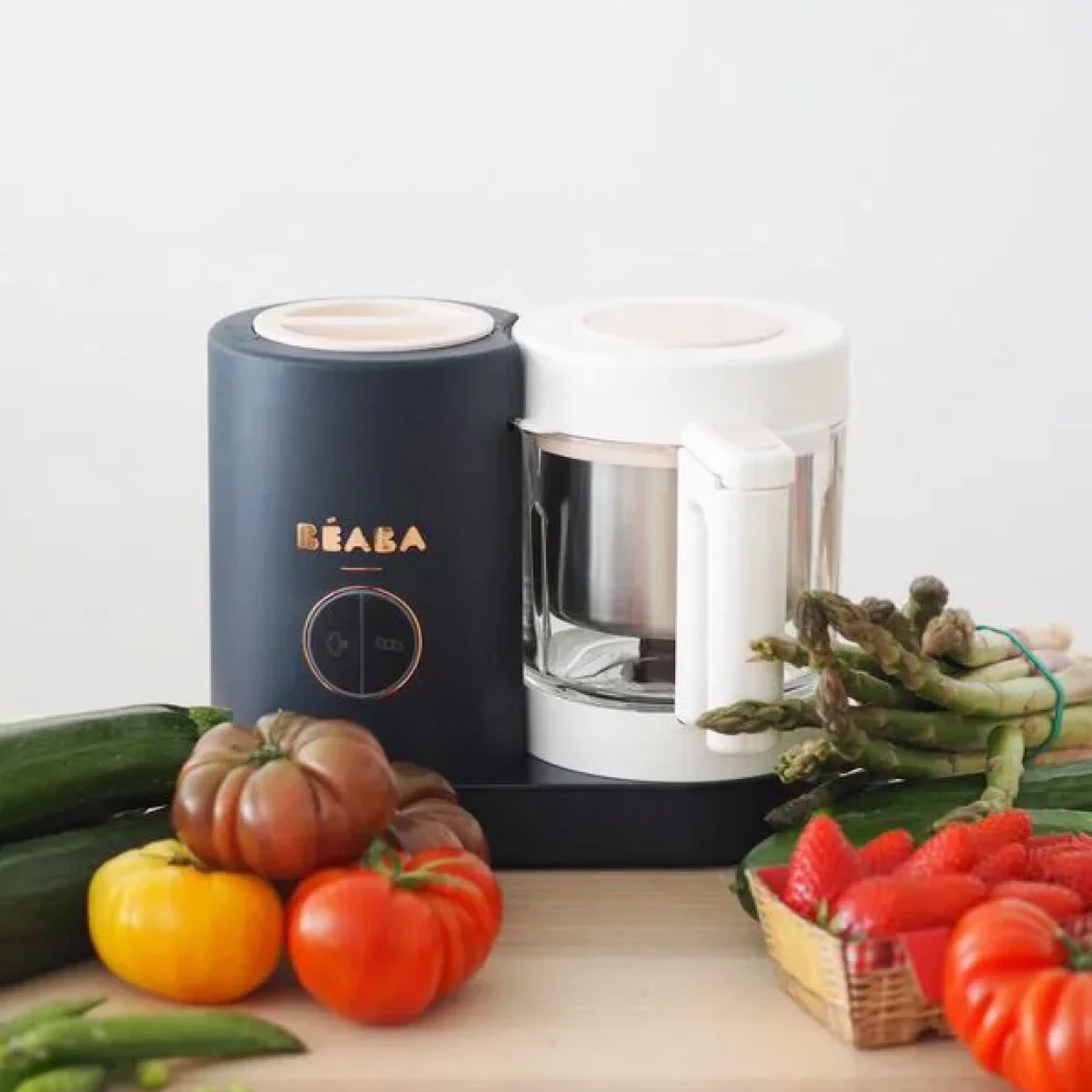 Bol sticla pentru aparatul de gatit Beaba Babycook Neo White