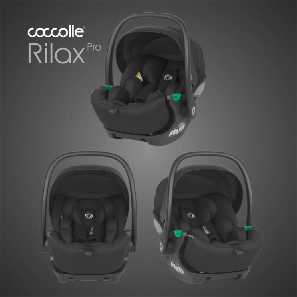 Scoica auto iSize Coccolle Rilax Black 0-13 kg