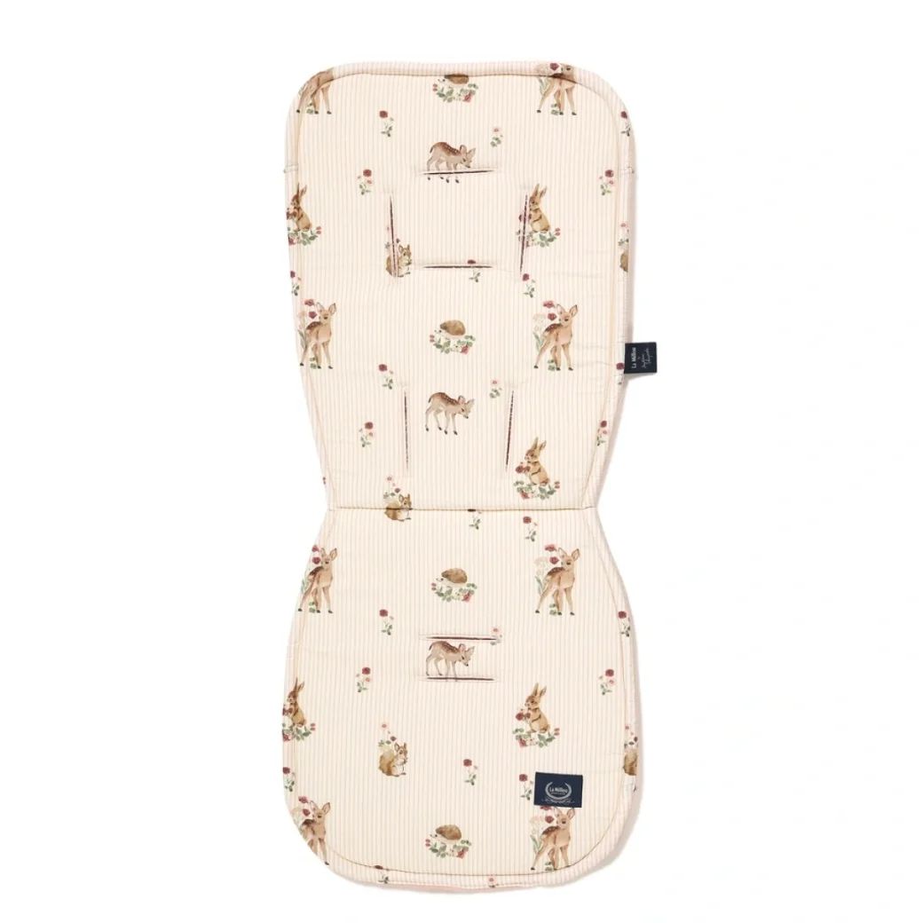 Salteluță pentru cărucior Cotton Velvet Multi BAMBILAND by Magdalena Lamparska