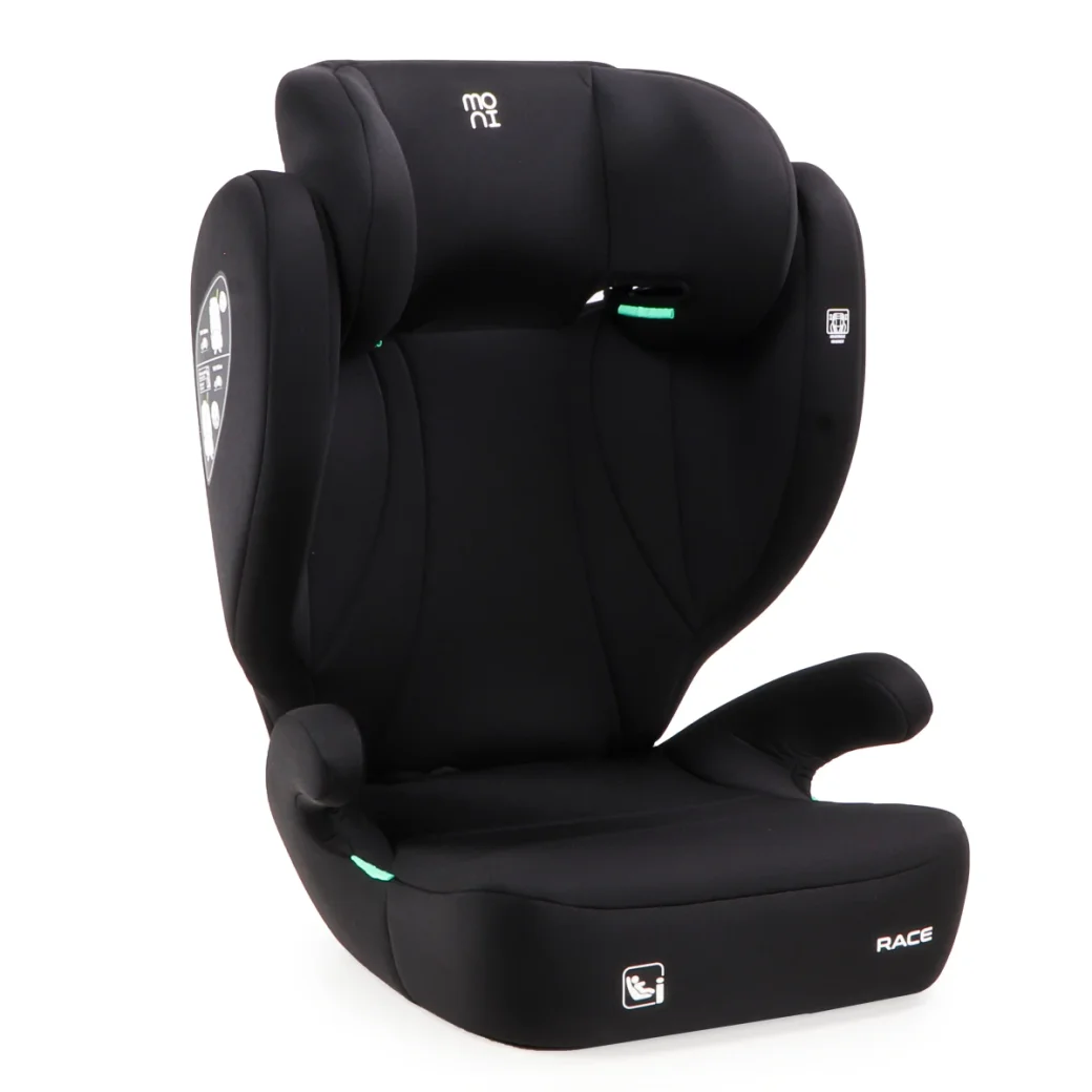 Автокресло MONI Race 100–150 см Черное