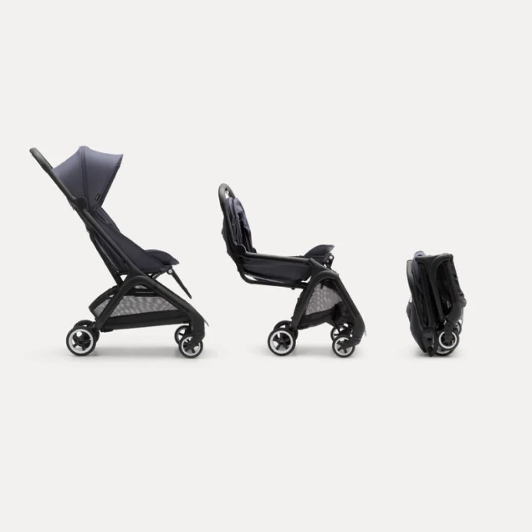 Carucior ultracompact Bugaboo Butterfly Black/Stormy Blue