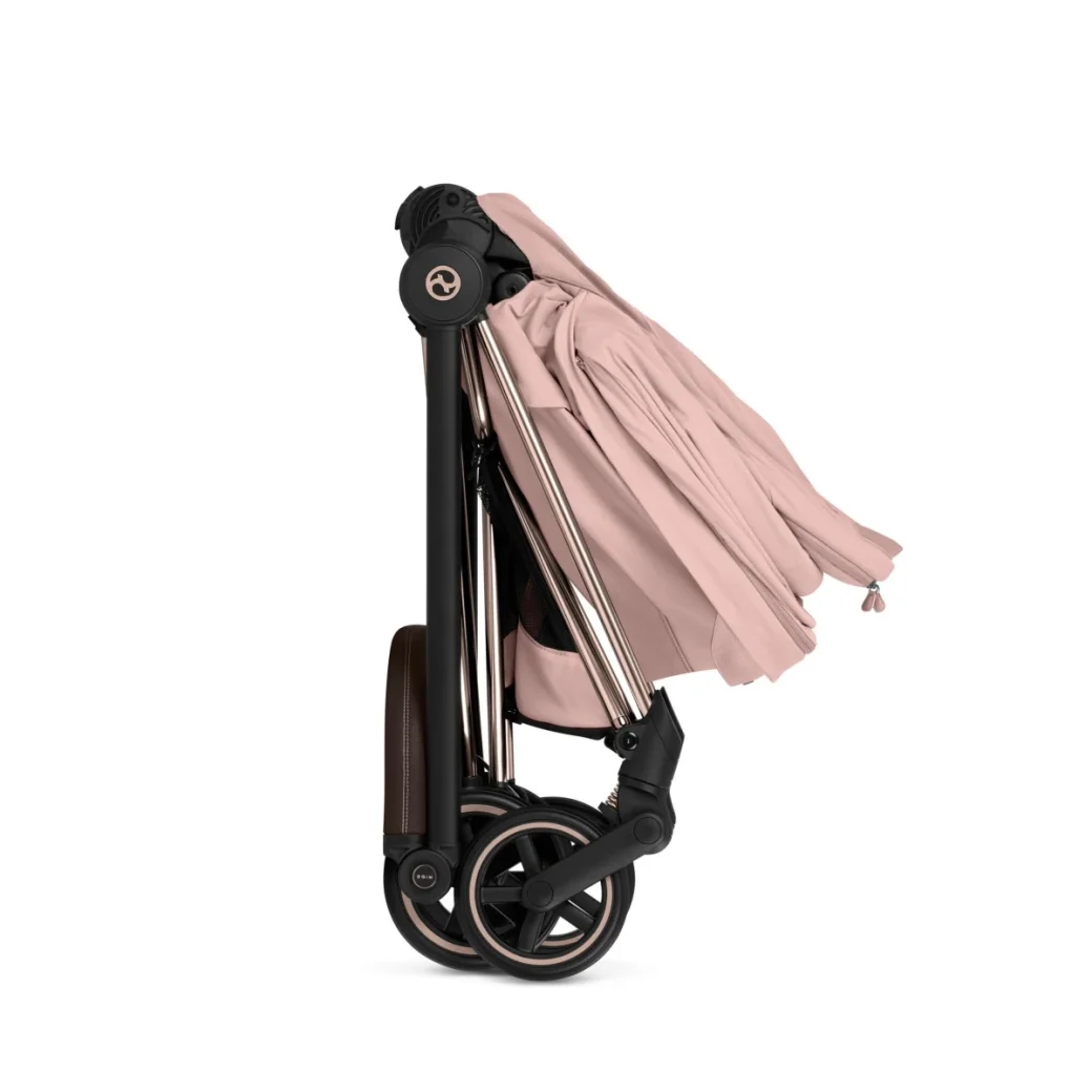 Складная люлька Cybex Mios/Coya, коллекция Platinum 2026 Style, Peach Pink