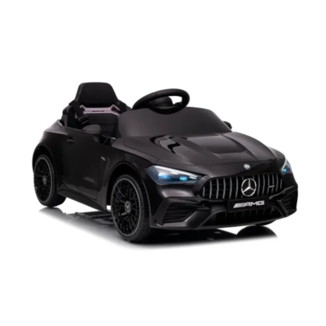 Mașină electrică pentru copii Mercedes-Benz AMG CLE 53 cu telecomandă, roți EVA, 12V negru