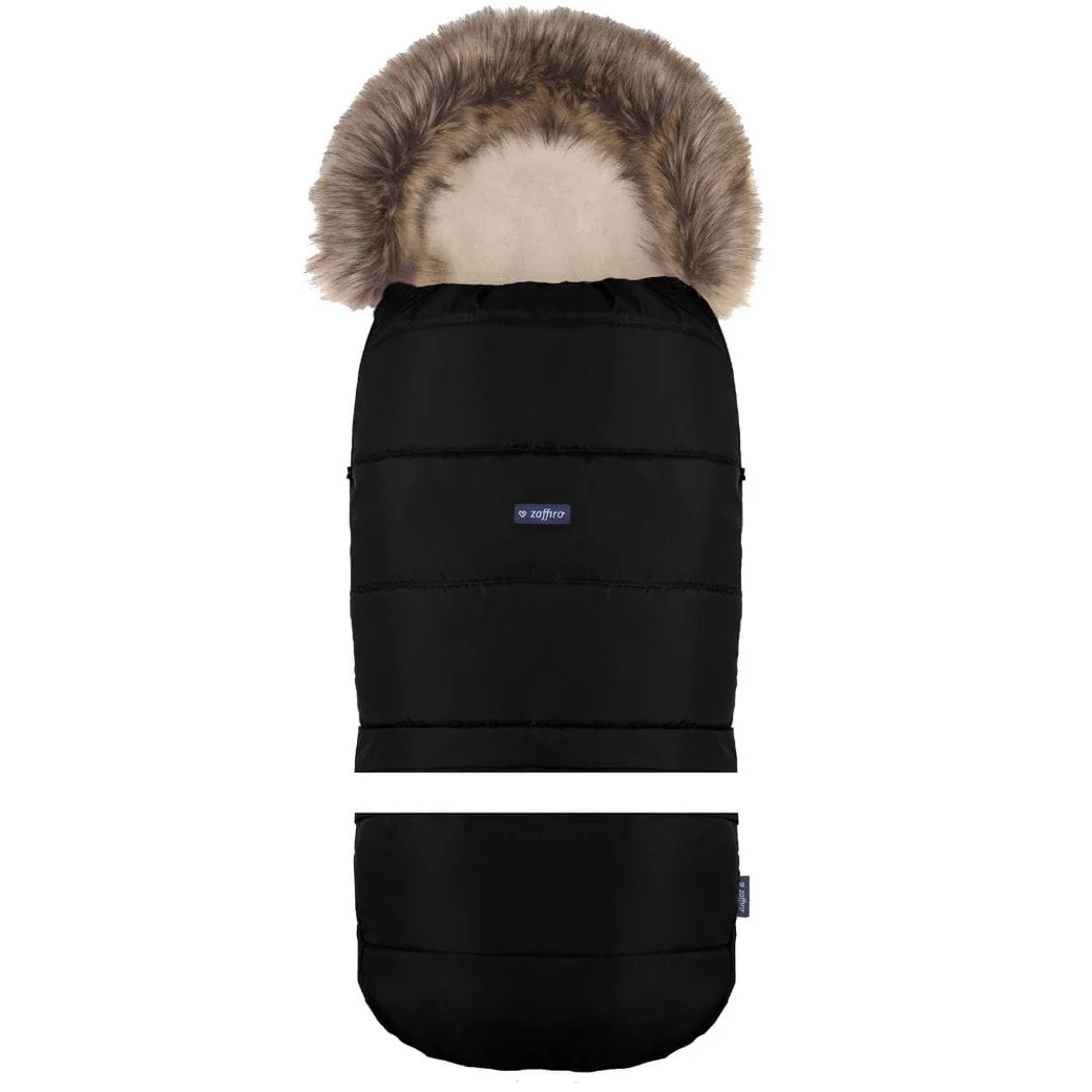 ZAFFIRO HUSA CARUCIOR IARNA + GEANTA GrowUP 4.0 - Beige Wool premium + Black