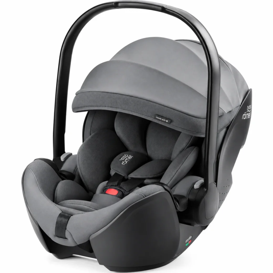 Scoică auto Britax Römer BABY-SAFE PRO Mineral Grey, 40–85 cm, reclinabilă