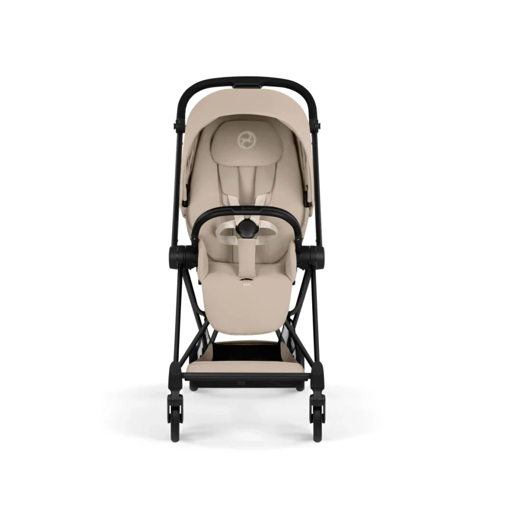 Коляска 2 в 1 Cybex Mios, коллекция Platinum 2026, Cozy Beige, рама Matt Black