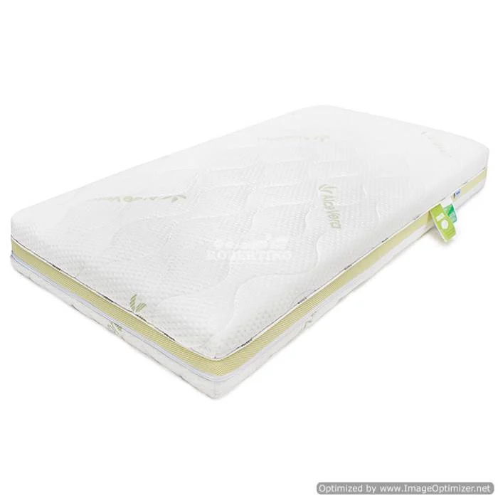 Saltea ortopedică pentru bebeluș Aloe Vera Sleep 120x60cm