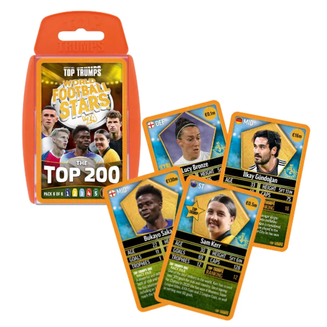 Настольная игра Top Trumps "World Football Stars 200"(6)