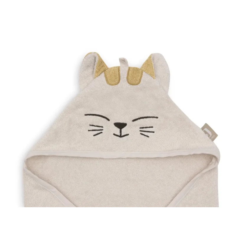 Полотенце с капюшоном Jollein Terry Charlie Cat, 75x75 см