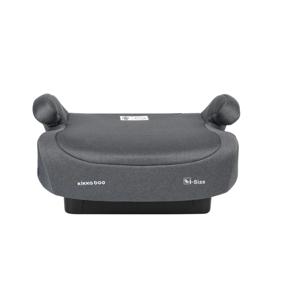 Автокресло-бустер i-Size KikkaBoo i-Go Dark Grey, 125-150 см