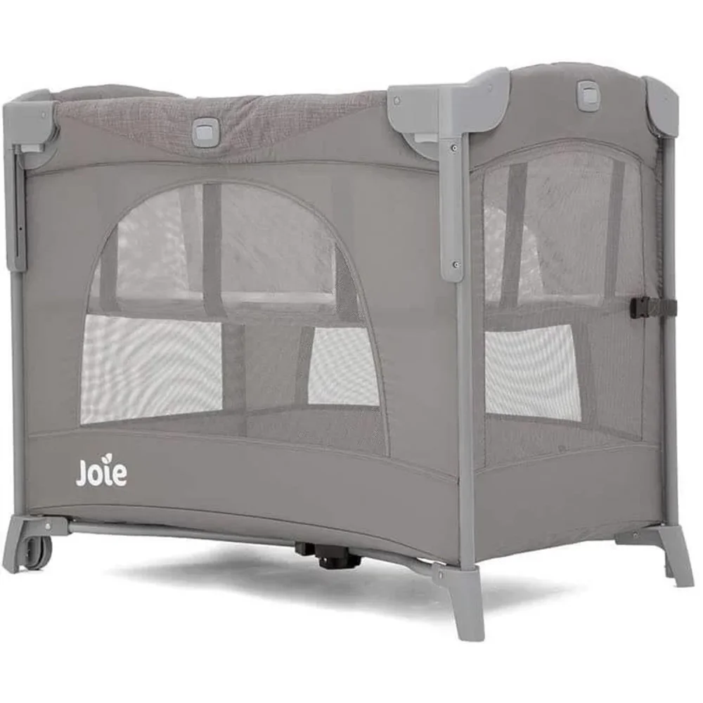 Patut pliant Cosleeper Joie Kubbie Sleep Foggy Grey