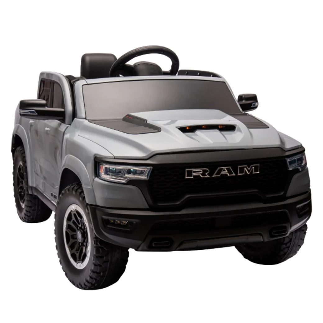 Mașinuța electrică DODGE RAM 1500 RHO, 12V7Ah, motor 390x2 (25W*2), roti EVA