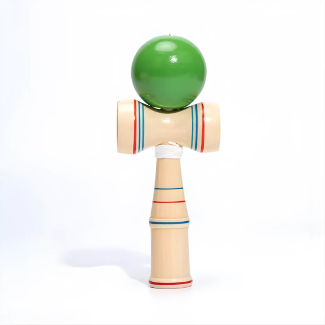 Joc de îndemânare Kendama, 17 x 5 x 7 cm, 4 modele